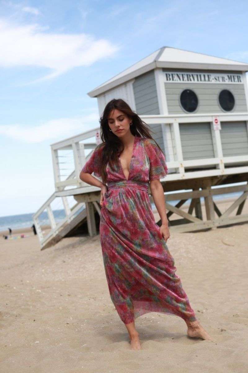 Robe longue demoiselle d'honneur