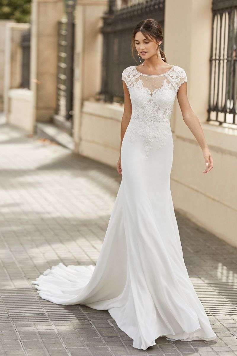 Robe de mariée bohème sirène