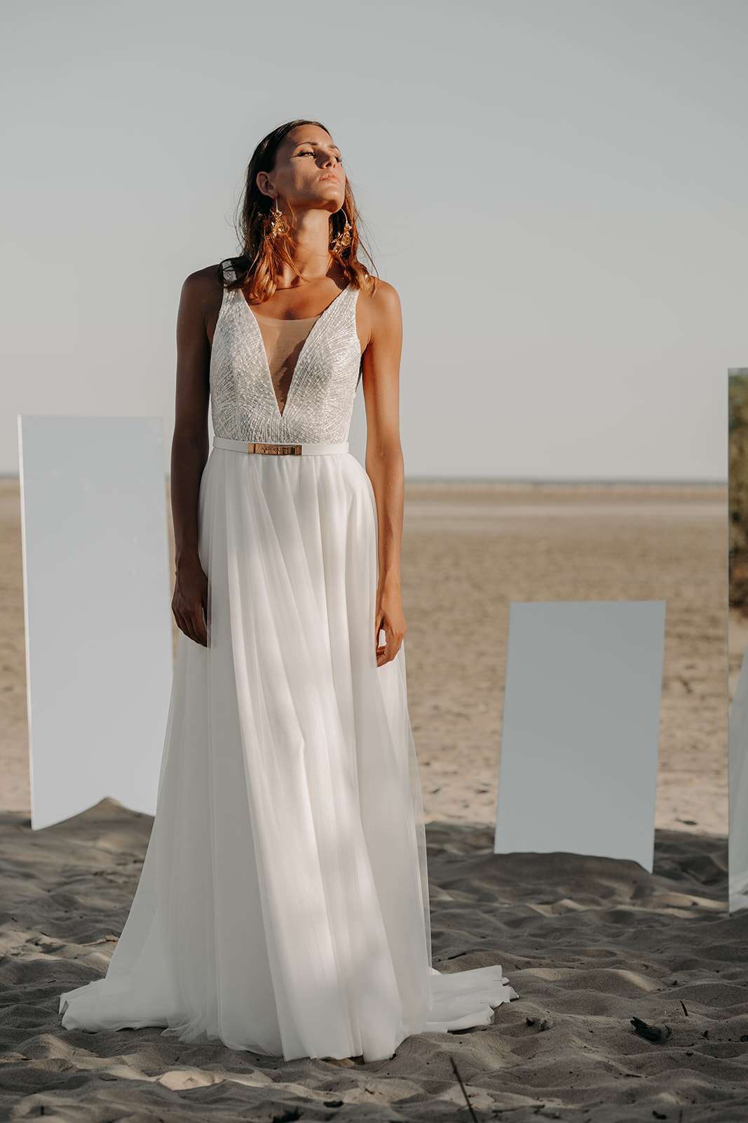 Jupe en tulle léger fluide