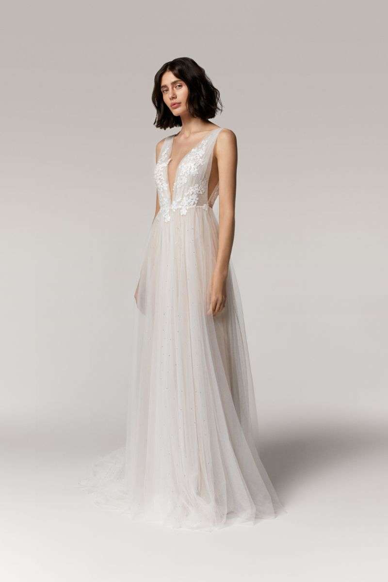 Tulle à strass