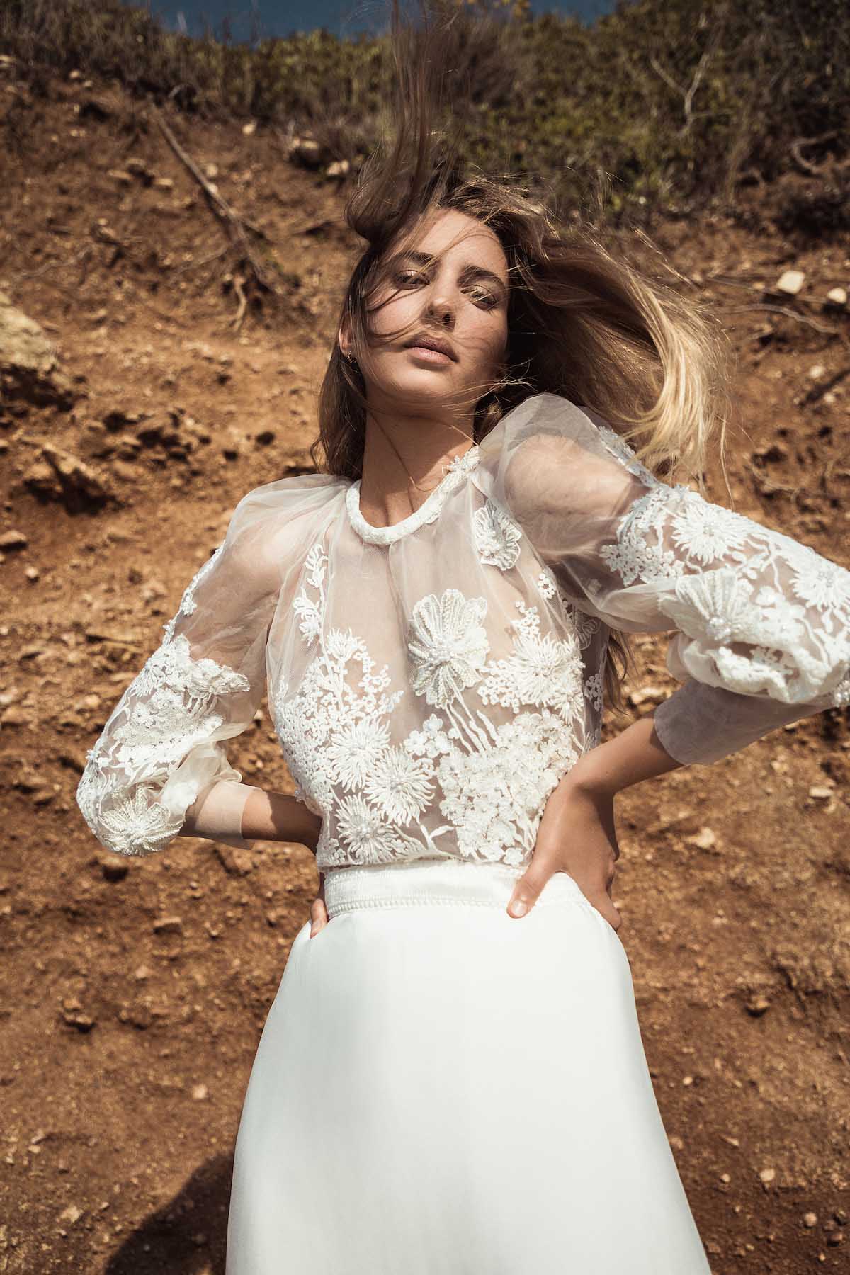 Organza et dentelle