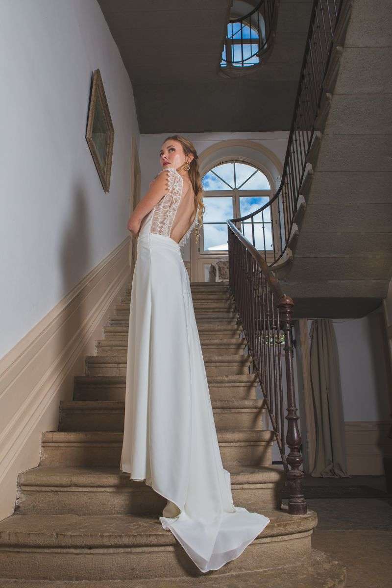 Top et jupe de mariée