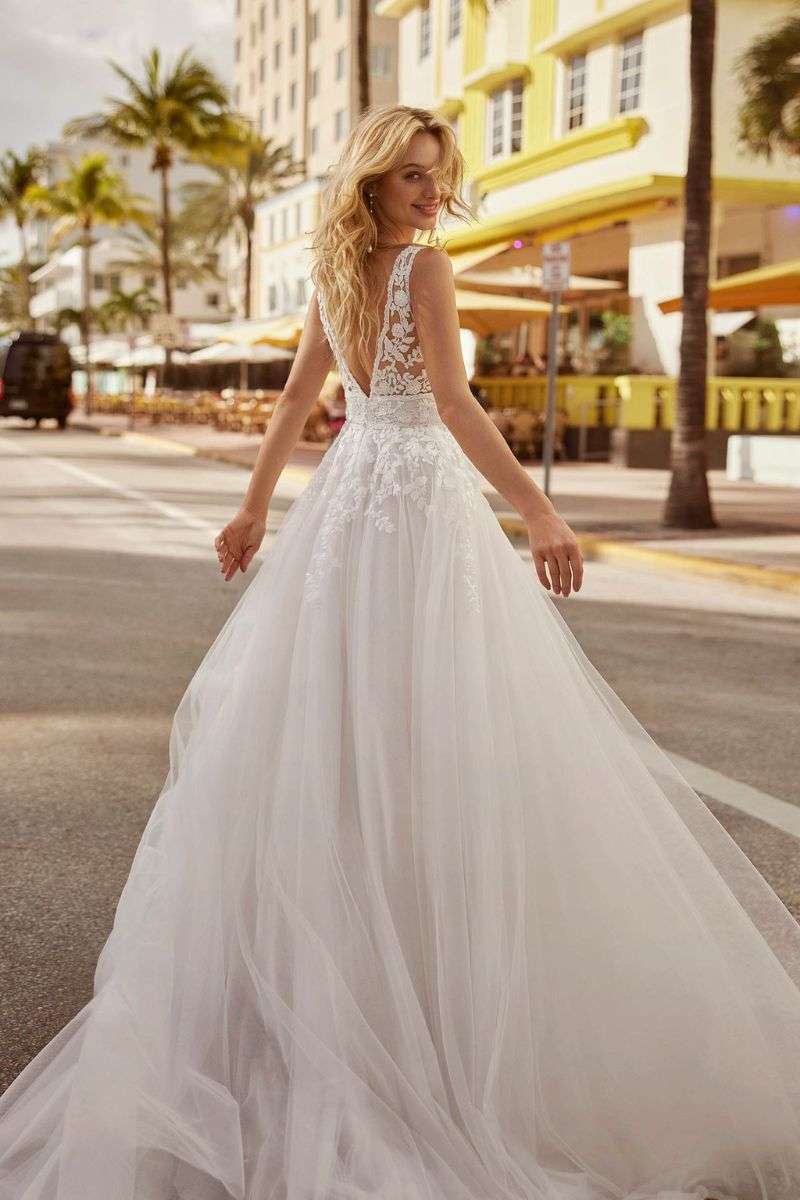 Robe princesse évasée