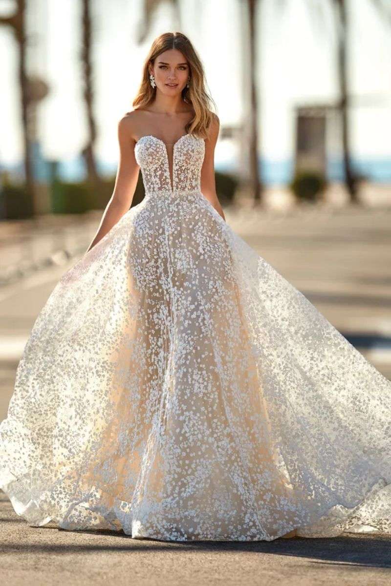 Bustier princesse pailleté
