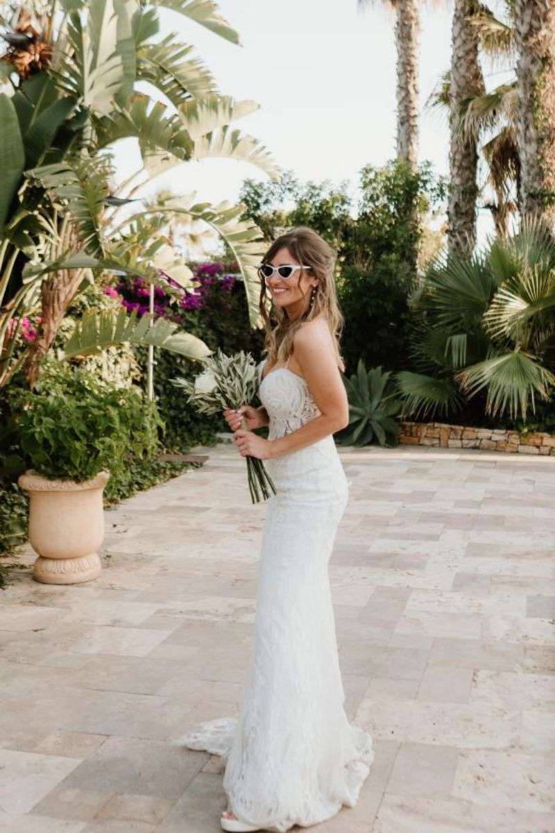 Robe de mariée sirène broderies et perles